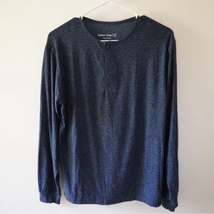 Outdoor Voices Blue Long Sleeve Tee